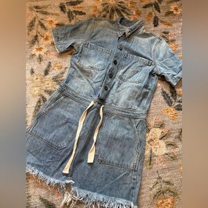LUCKY BRAND DENIM DRESS Size Small Western